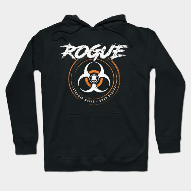 Rogue Agent - Extremis Malis Hoodie by Designwolf